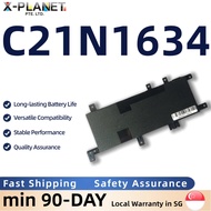 C21N1634 Replacement for Asus Vivobook A542U A580U A580UR A580B F542UF F542UQ FL5900L FL5900U FL8000