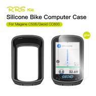 RRSkit Bicycle Computer Protection Cover Silicone With High Definition Film For Magene C506 Geoid CC