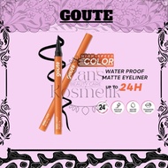 Goute Gouliner - Matte Eyeliner with Ultra Precise Tip - Long-lasting up to 24H Waterproof Smudgeproof Transferproof High-Pigmented | Gouté