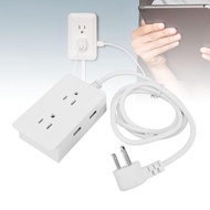 hengyu ZAICOLER Plug Outlet Extender Built in Surges Protector Protect Device Power Strip Strong Adh