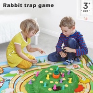 Race Board Game Rabbit Competitive Trap Chess Montessori Puzzle Early Childhood Children's Toys S4z0