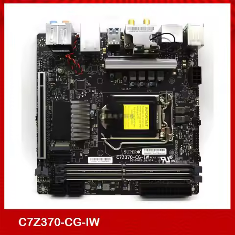 Desktop Motherboard For Supermicro C7Z370-CG-IW 1151 Z370 M.2 WIFI