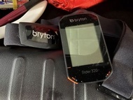 Bryton Rider 320 咪錶 碼錶 連心跳帶