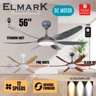 ELMARK 6 BLADES REMOTE CEILING FAN 56" OPTIMUS PRIME 56" | DC MOTOR