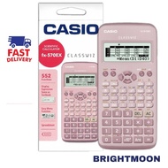 Casio Scientific Calculator FX-570EX-PK Pink for student and office