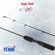 UGLY STIK GX2 ICE ROD 3ft 3kaki SPINNING FISHING SHIRM UL JORAN PANCING UDANG GALAH sungai mancing