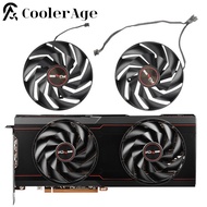 For Sapphire PULSE AMD Radeon RX 6750 XT Video Card Fan 95MM FD10015M12D RX6750XT Graphics Card Cool