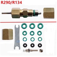 Gas Conversion Valves R290 And R134a Into green gas