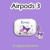 【Discount】 For Airpods 3 Case Transparent cartoon pattern Soft Silicone Earphone Case Casing Cover