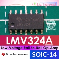 LMV324A Low-Voltage Rail-to-Rail Output Operational Amplifier LMV324AIDR LMV324 SOIC-14 Texas Instru