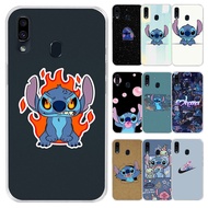 Transparent silicone protective cover Huawei Y7A Y7 2019 Y6P Y6 2018 2019 J39X Stitch Phone Case