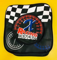 ผ้าคลุมตะกร้า รุ่น2ชั้น Wave110i 2009-2024 Wave110i New Wave125(RS) Wave100S2005 Wave125X หนังอย่างด