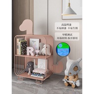 Simple Household Iron Art Cute K9HX Bookshelf Storage Rack Bookcase Children's Room Wholesale Floor-