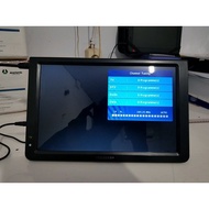 ZQ036 TV Portable Mini Monitor Televisi Analog Dital Mudah Dibawa Tivi