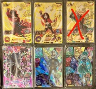 ($20 四張) 港版七龍珠英雄UMT12 CP卡：UMT12-CP1 孫悟空：超宇宙/ UMT12-CP6 潘：超宇宙/ UMT12-CP3 特南克斯：超宇宙/ UMT12-DCP1 魔神托娃/ U