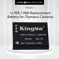 [KingMa] Li-92B / Li-90B / DB-110 Replacement Battery for Olympus Cameras using Li90 / Li90B / Li92B