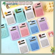 TAMAKO Math Calculator, 8-Digit Portable Mini Calculator, High-quality Plastic Cartoon Accounting Ca