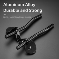 Bicycle Aluminum Alloy Rest Handlebar Road Bike Mountain Bike Rest Handlebar Cycling Split TT Handle