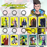 Acrylic Keychain Double Sided DIY, Transparent Keychain Anime [ Cyberpunk Edgerunners ] Cyberpunk Ed