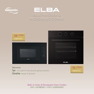 <Combo Set > Elba Built-in Oven & Built-in Microwave Oven Combo Set