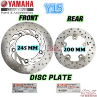 🔥DISC PLATE Y15 YAMAHA Y15Z Y15ZR FRONT REAR DISC BRAKE PLATE PIRING DISK DEPAN BELAKANG PINGGAN DIS