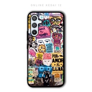 Casing Case Samsung Galaxy A74 A73 A54 A53 A50 A34 A25 A24 A15 A14 5G Cover Tpu Mambo Art S1298