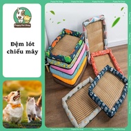 4-Season Cool Rattan Mat for Pets