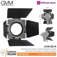 GVM BD-R Barndoors with Bowen Mount for P80S, G100W, S300S LED Lights