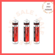 SA-107 All Purpose Acetic Silicone Sealant Xtrasel Gam Silikon (Clear/White/Black)