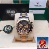 Daytona  -  116503NG -  Blk -  Fullset -   97%New -2017年Date- 金鋼 -黑貝殼面 - 保養卡註明鑽石面鑽石時計