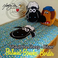 HoneyBee : Balmut Boneka Karakter SHAUN the sheep BITZER the dog