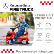 Mercedes Benz Antos Fire Engine foot to floor Ride on car