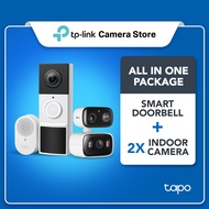 【HOME SECURITY】TP-Link Tapo C246D + D210 CCTV Bundle | Loceng Pintu Video WiFi 2K, Pengesanan Perger