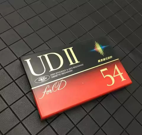 For maxell udi-ud2 class ii blank cassette tape, brand new japanese recording tape, 54 minutes