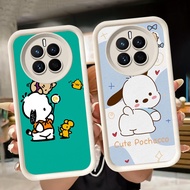 Soft Casing for Realme Narzo 70 N65 12 12X Plus Pro 13 Lite 5G White Q6 Pochacco