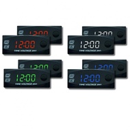 Multifunction Motorcycle Voltmeter with Digital Clock and IP67 Waterproof Rating