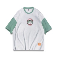 HUGO Unisex Oversized Short Sleeve T-Shirt | Oversized T-shirt impact wearhouse | TWO HUGOOlive