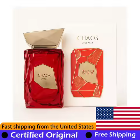 French Avenue Chaos Extrait de Parfum Unisex Spray 100 ML Natural Persistent Floral Leather Pheromon