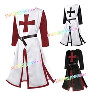 - JINN - Adult Men Medieval Warriors Knight Templar Crusader Costume The Tunic of The Templar Mediev