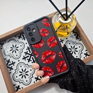 1pc Sexy Lips Red Creative INS Style European And American Fashionable Soft Case With Anti-Fall Feat
