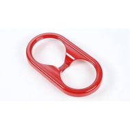 MERAH JEEP WRANGLER RUBICON JK 2007 - 2010 Red TRIM Front CUP HOLDER COVER