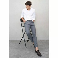 Ag Official store Men's slim fit casual formal trousers