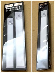 ✴️ 全新 超薄 三色溫 可調控 光暗 燈光 LED 感應燈 Sensor Lamp Cabinet Light 白光 暖光 自然光 廚櫃 櫥櫃燈 組合櫃 展示櫃 Billy櫃 書櫃 玩具模型 fig