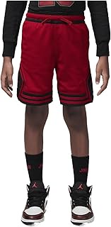 Nike Baby Boys' Work Shorts Jordan Dri-fit Sport Little Kids' Diamond Shorts, Gym Red, 3-4 Years