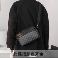 📿 Upgraded Casual Plaid Messenger Bag Shoulder Bag Crossbody Bag Waist Bag Backpack Men's Bag Small Square Bag Camera Bag