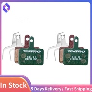 2 Pair E10.11 Brake Pads Bike Hydraulic Disc Brake Pad for  M335 395 Metal Bicycle Pads Cycling Part