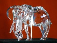 奧地利施華洛世奇SWAROVSKI水晶雕刻藝術精品_1993年集限量收藏品非洲之光大象 Elephant