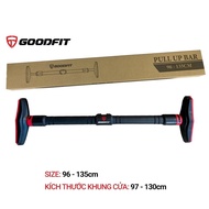 Xà đơn gắn cửa treo tường Goodfit dài 96cm đến 135cm GF201PU chịu lực 200kg chốt khóa chông trượt