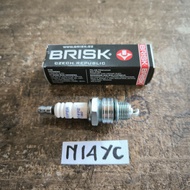 Brisk N14YC Spark Plugs Original Made In Czech
