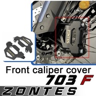 For ZONTES 703F new front caliper guard motorcycle guard caliper cover accessories for zontes 703-f